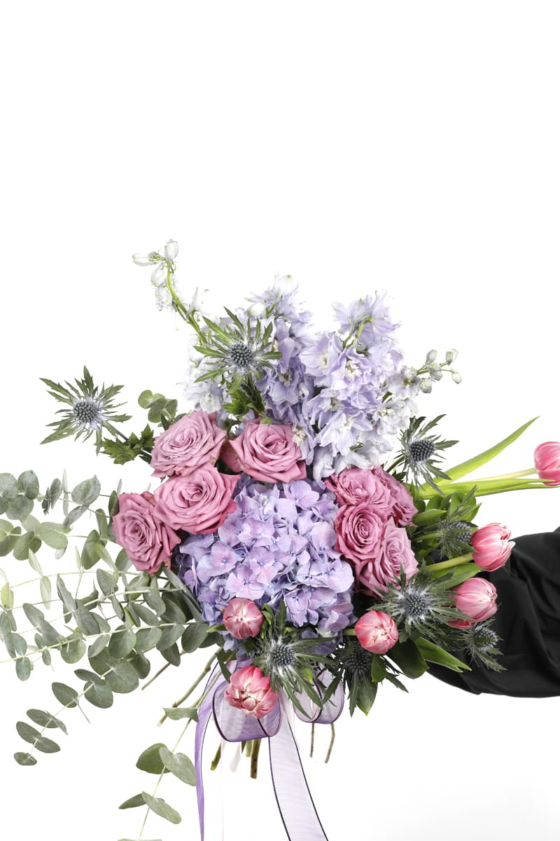 Deluxe Bouquet & Sweet Lilac Colors