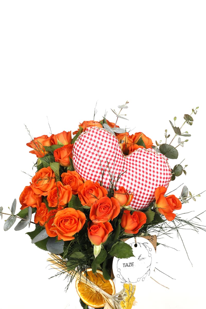 Graceful Orange Roses