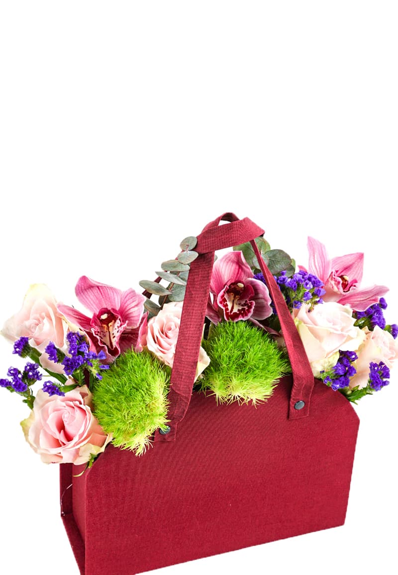 Light Colored Rose Bag