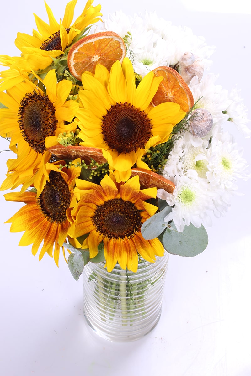 Sunflower & Daisies Ayçiçeği