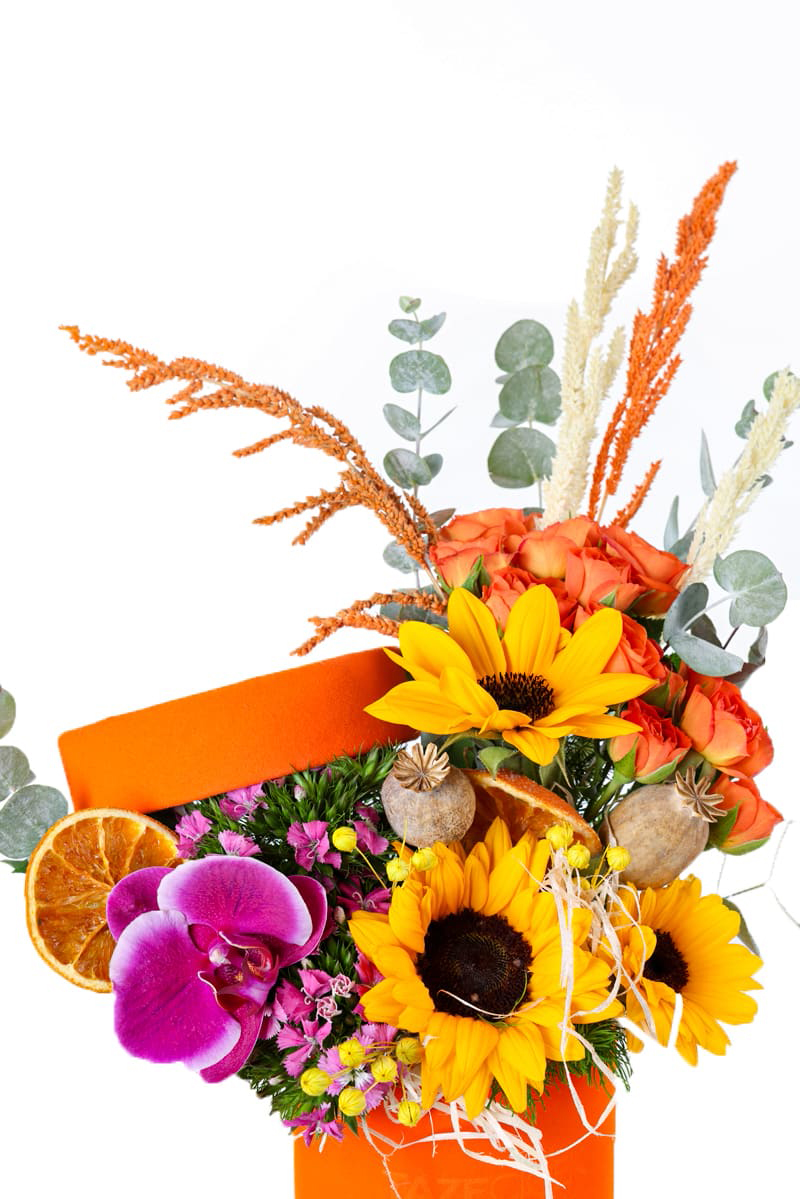 Sunflower Smile Box