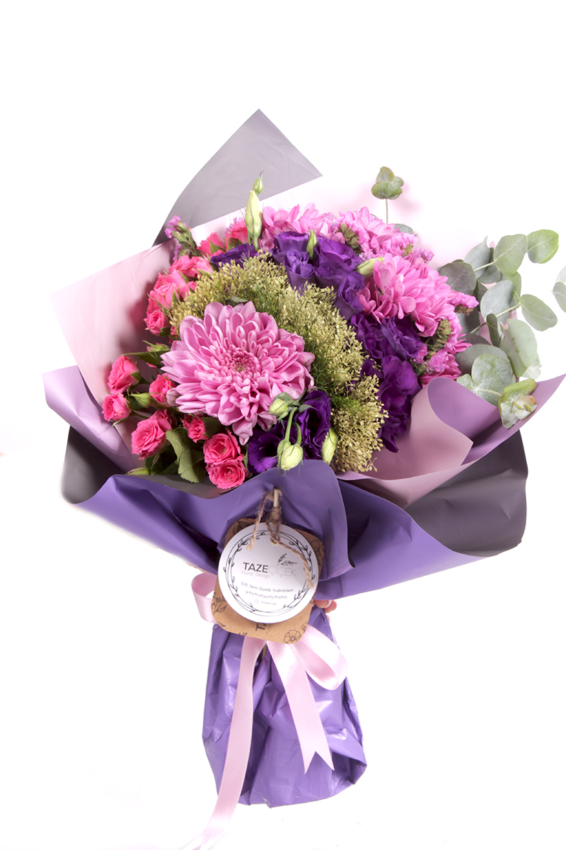 Purple Flower Dream Bouquet