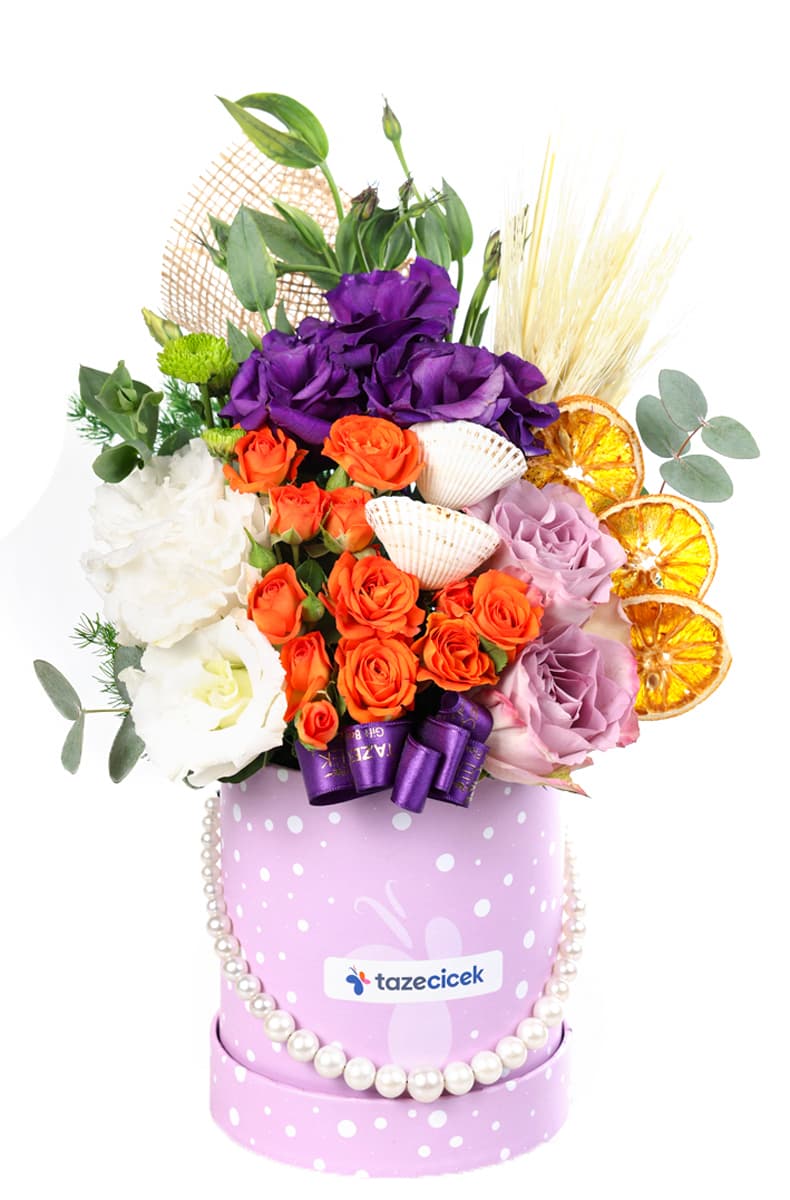 Floral Sunset Box