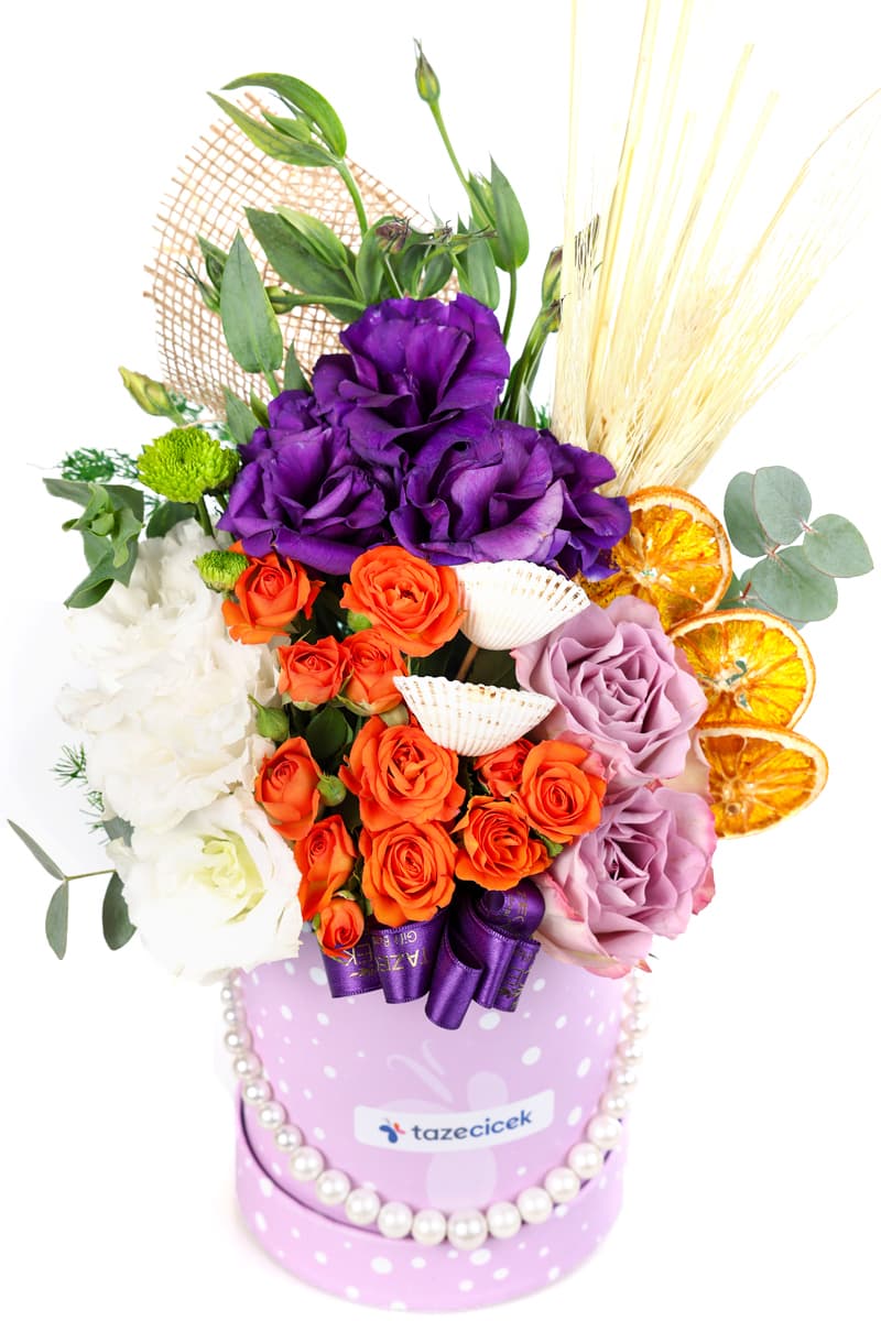 Floral Sunset Box