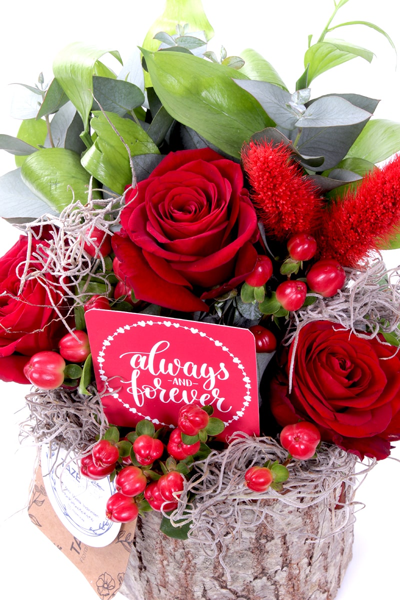 Always & Forever Kırmızı Güller
