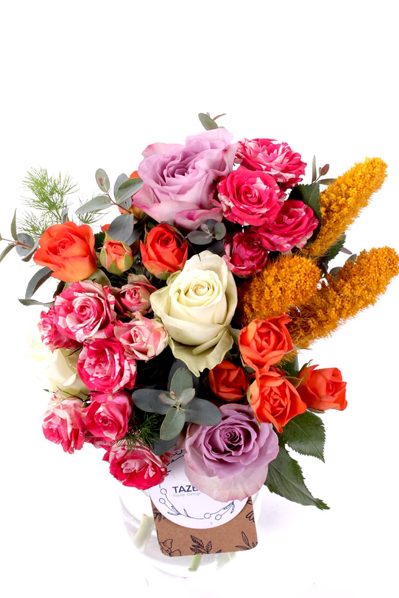 Colorful Sprey Roses