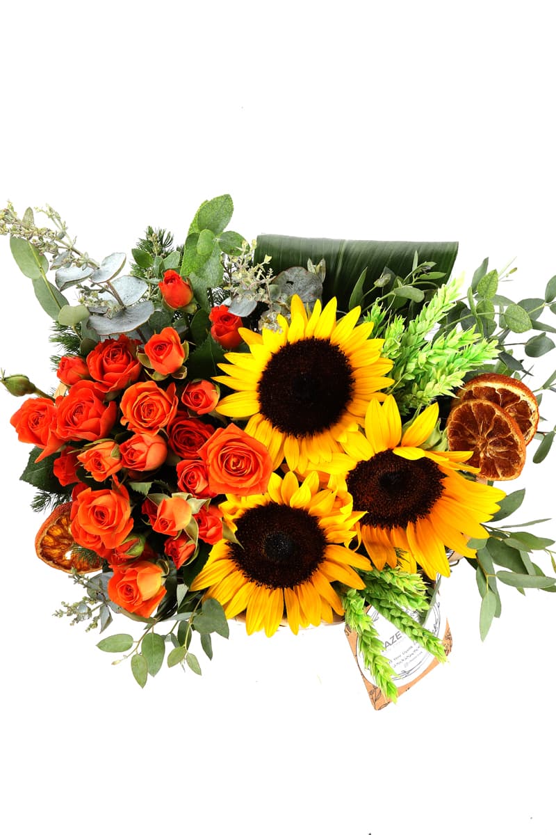 Sunflowers in the Basket