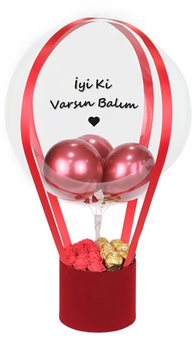 Doğum Günü Hediyesi Balon Kutusu