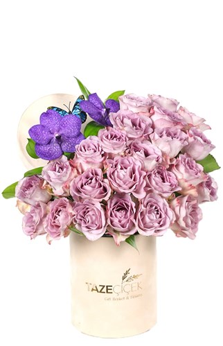 Lilac Roses Art