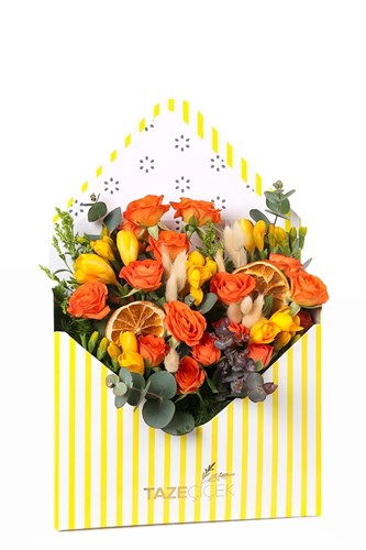 Orange Roses Box