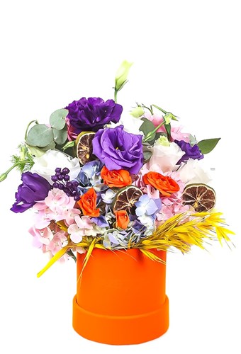 Radiance in Bloom Basket