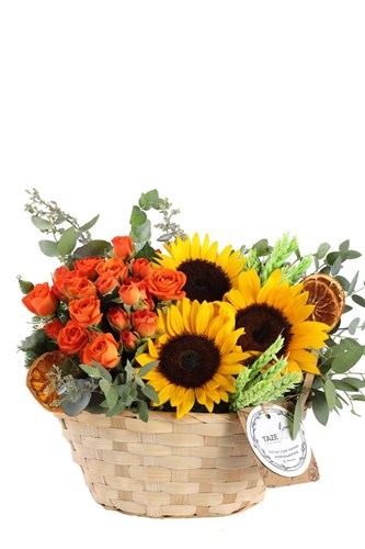 Sunflowers in the Basket