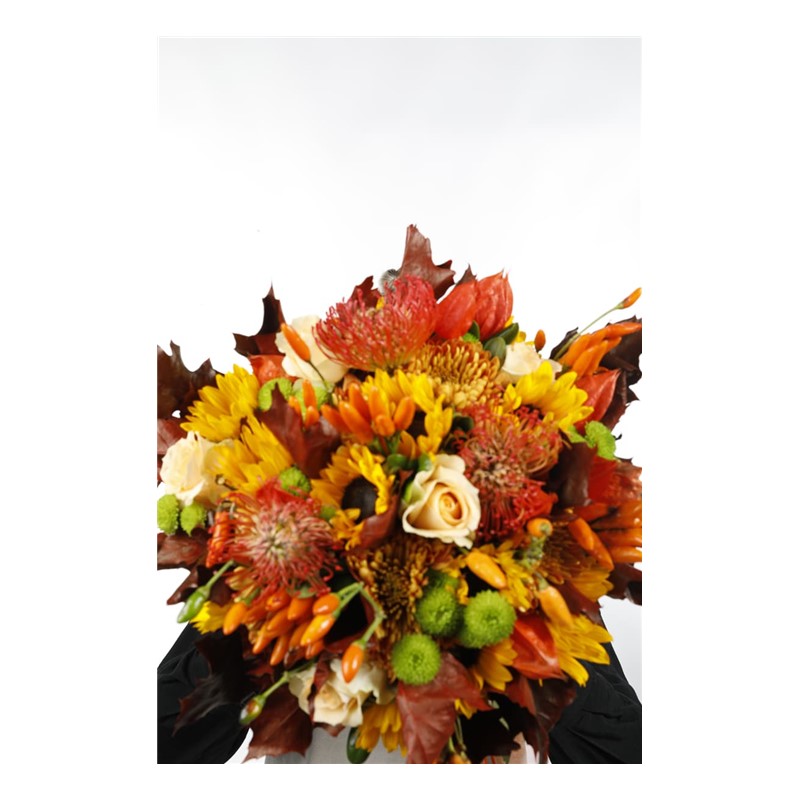 Deluxe Bouquet & Orange Everywhere