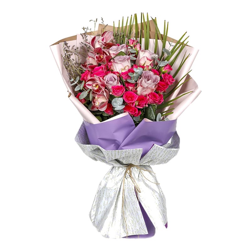 Amazing Mixed Roses Gül Buketi