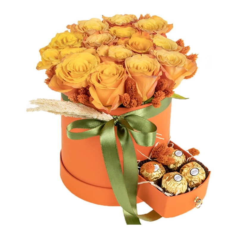 Orange Rose Chocolate