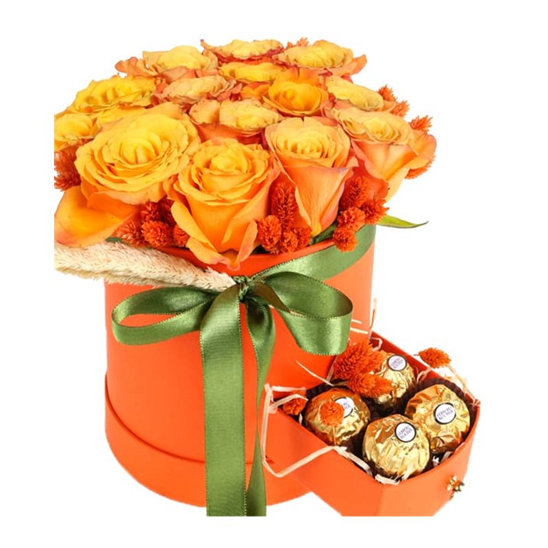 Orange Rose Chocolate