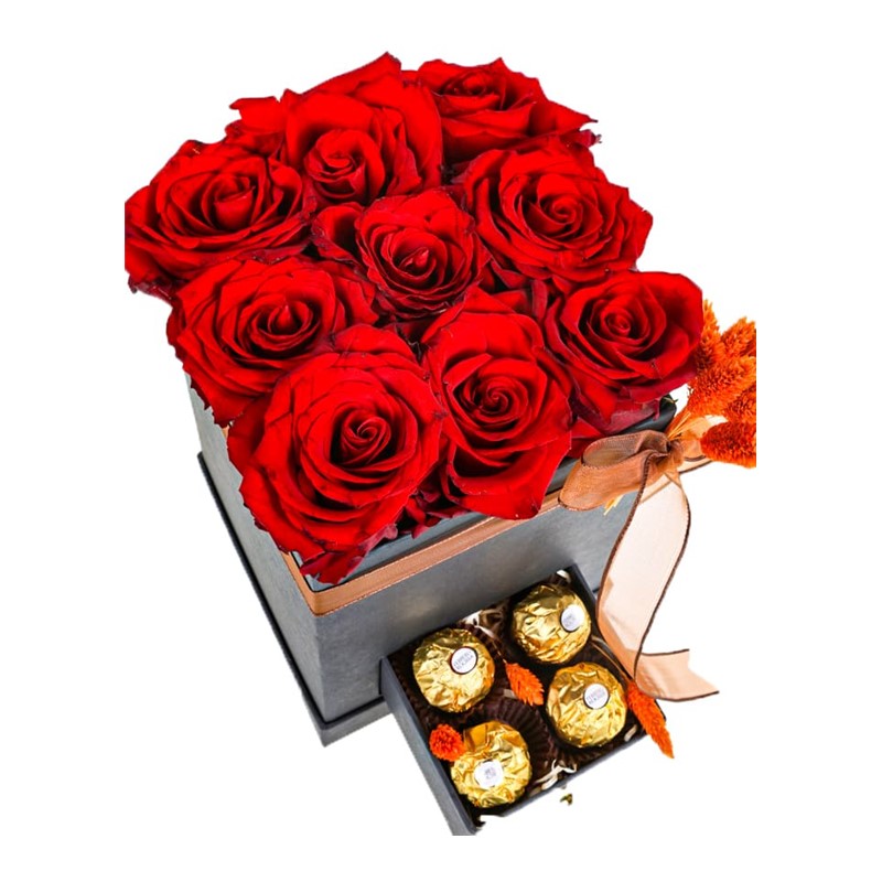 Red Rose İn Black Box