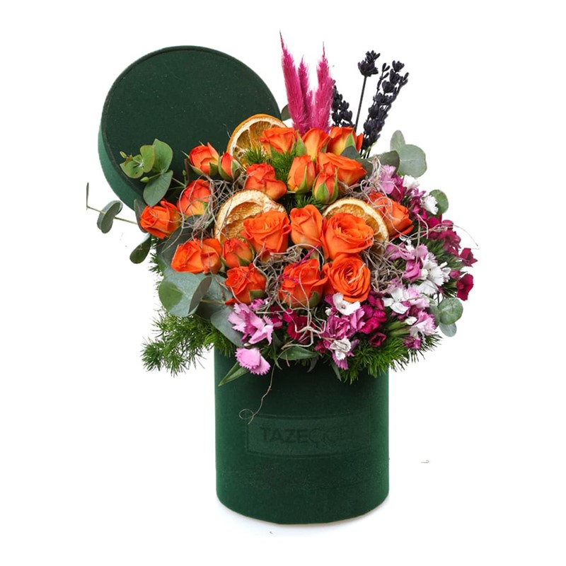 Orange Flower Harmony