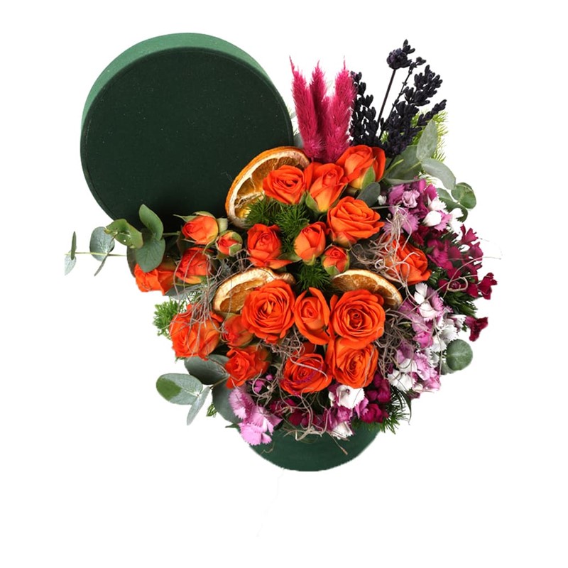 Orange Flower Harmony