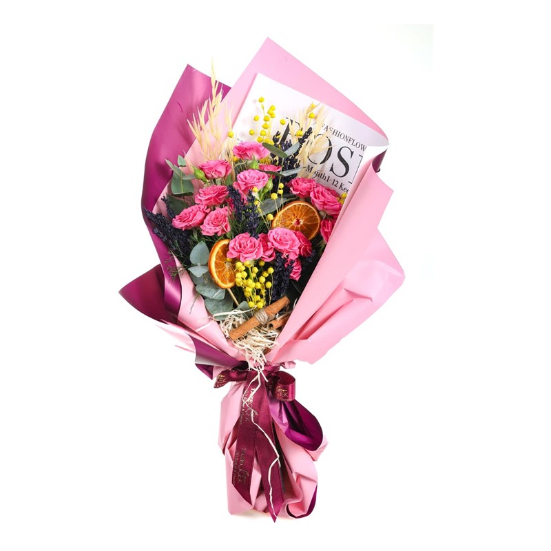 Blushing Pink Mirage Gül Buketi