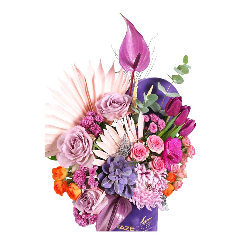 Purple Velvet Box