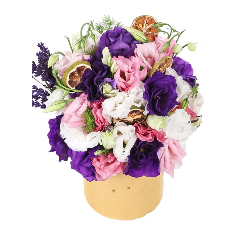 Basic Lisianthus Aranjmanı