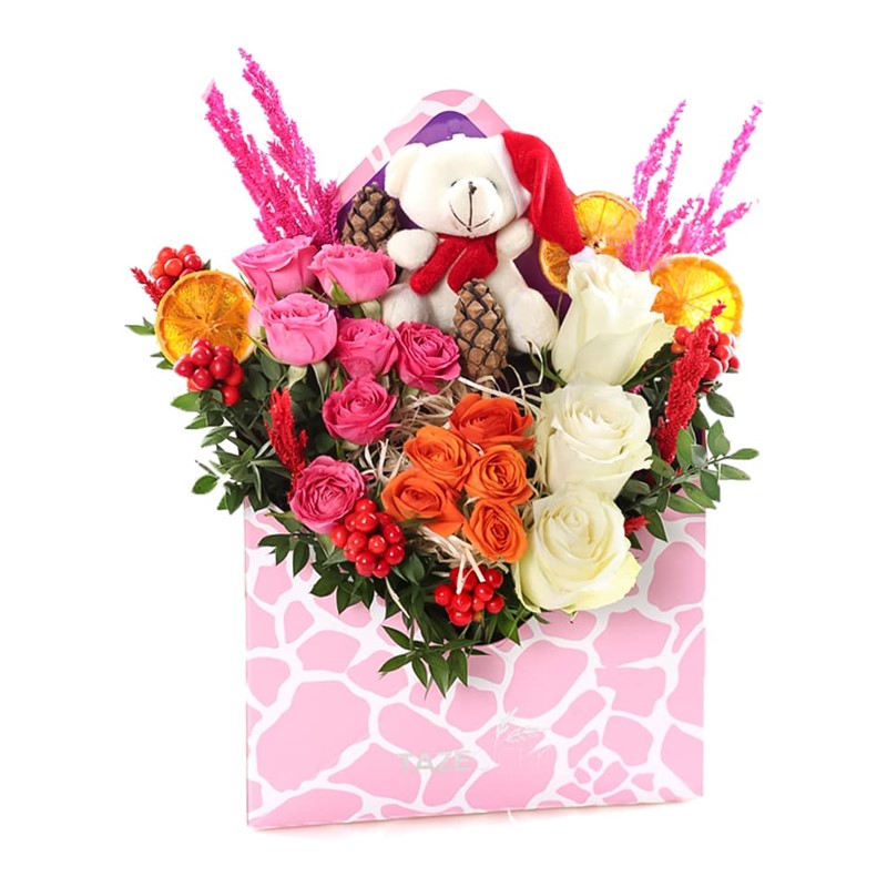 Colorful Rose Box