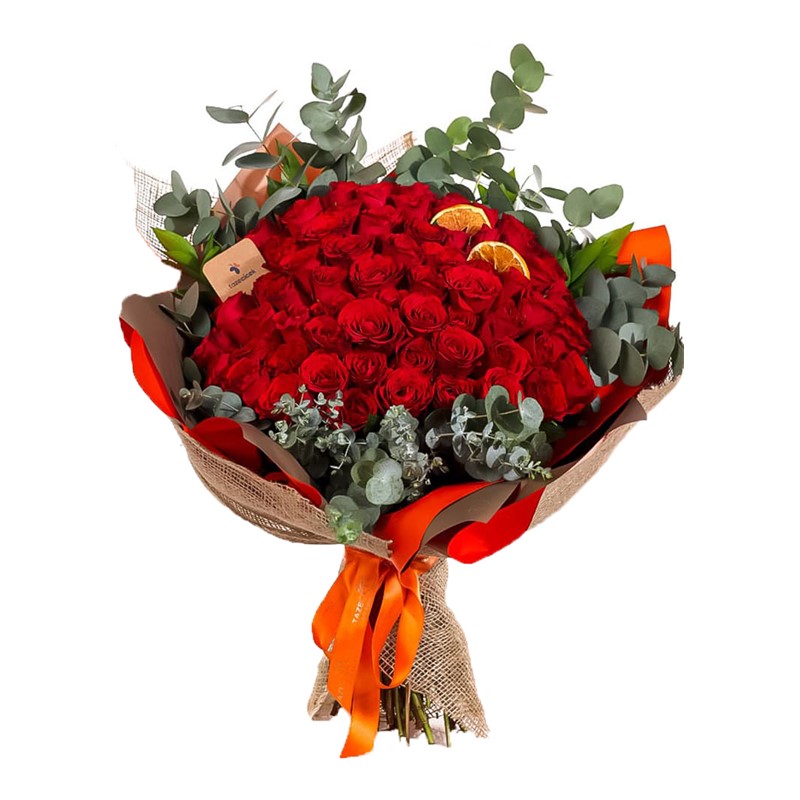 The Heart’s Eternal Song 99 Kırmızı Gül