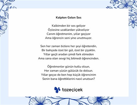 kalpten gelen ses