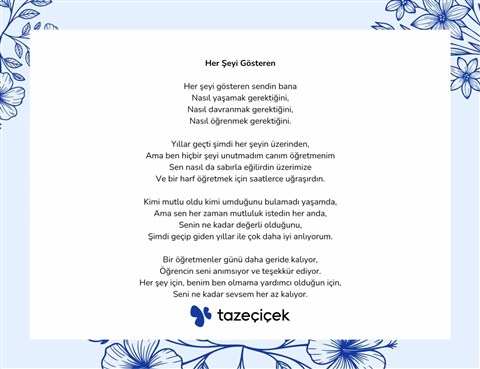 her şeyi gösteren