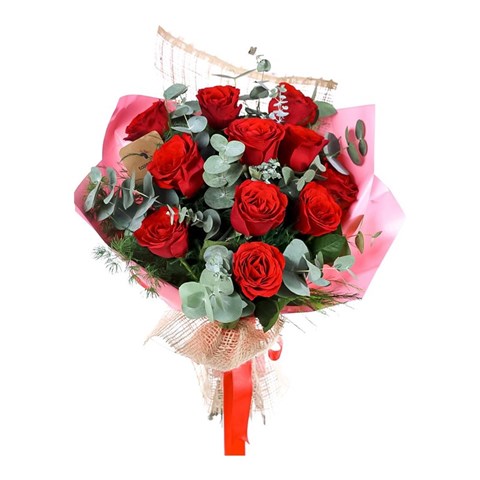Purest Love 11 Kırmızı Gül Buketi