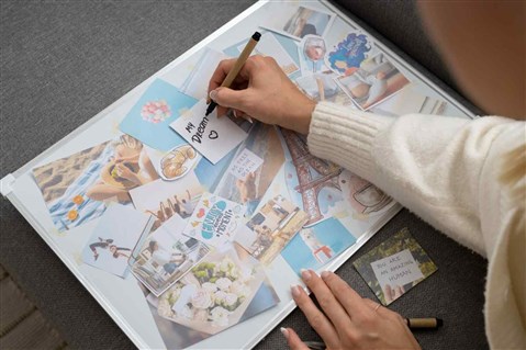 vision board (hayal panosu)