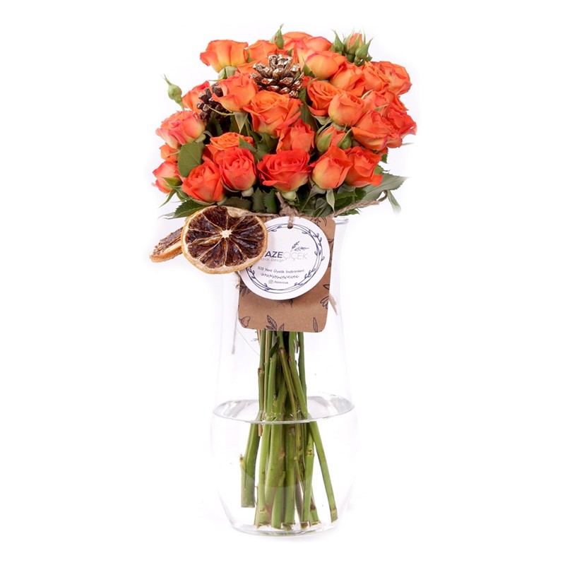 Festive Orange Love