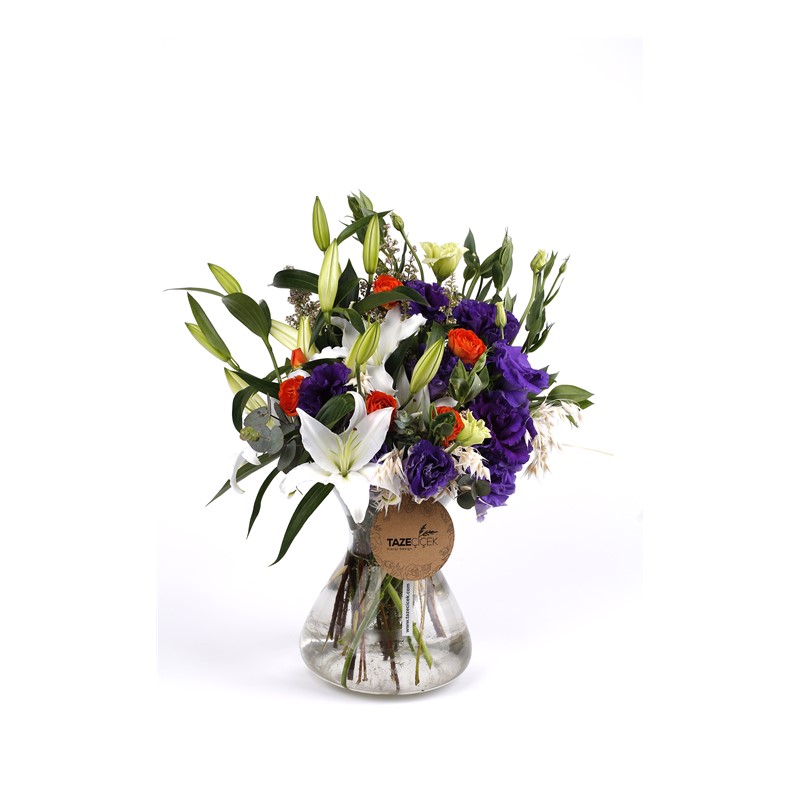 Lilly & Lisianthus Çiçeği