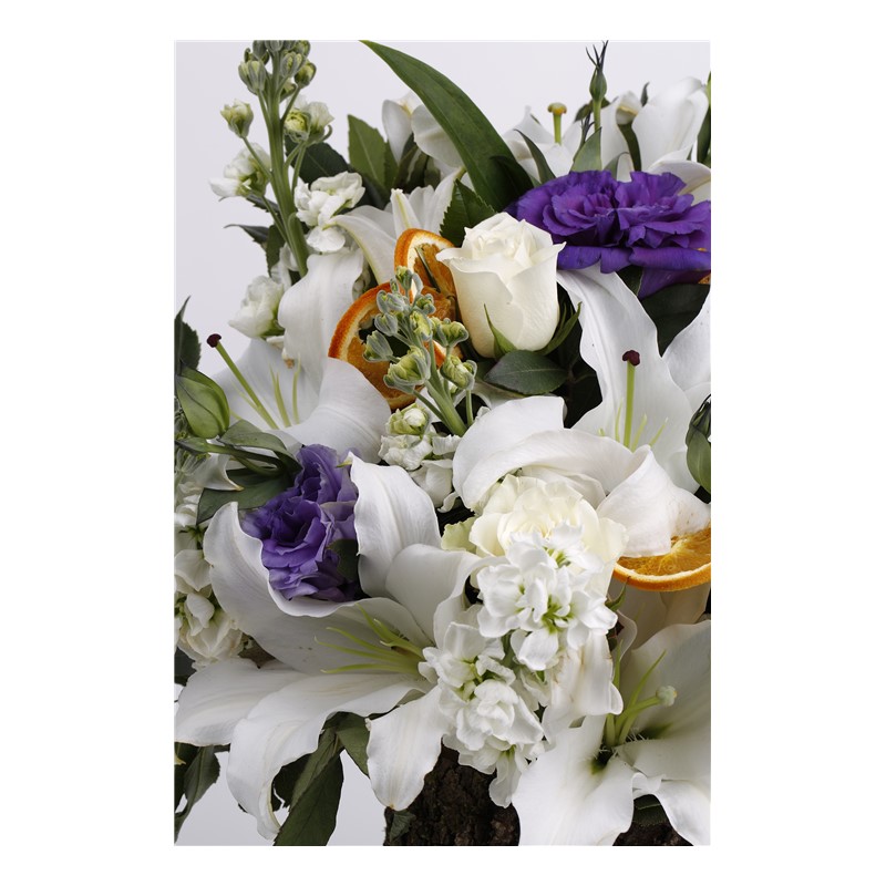 Lilly & Lisianthus Çiçeği