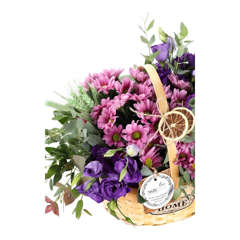 Wildflowers in Home Basket