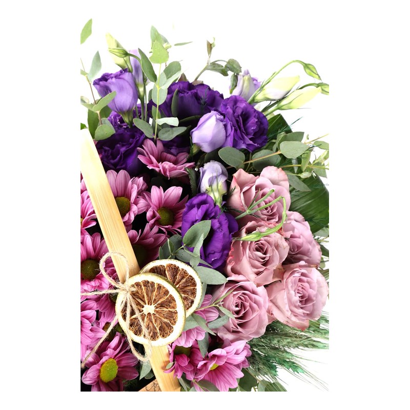 Wildflowers in Home Basket