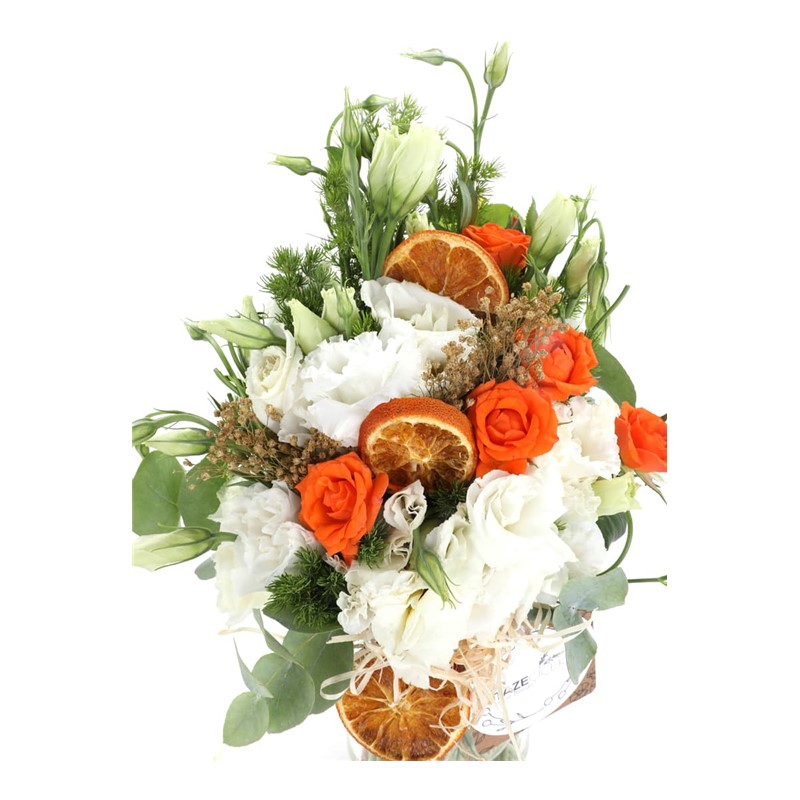 Double Beauty Rose & Lisianthus