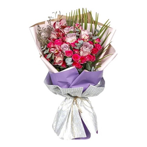 Amazing Mixed Roses Gül Buketi