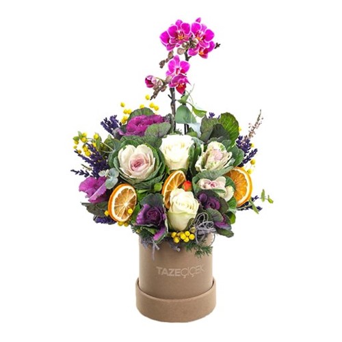 Blande+Rose+Orkide+Aranjman%c4%b1