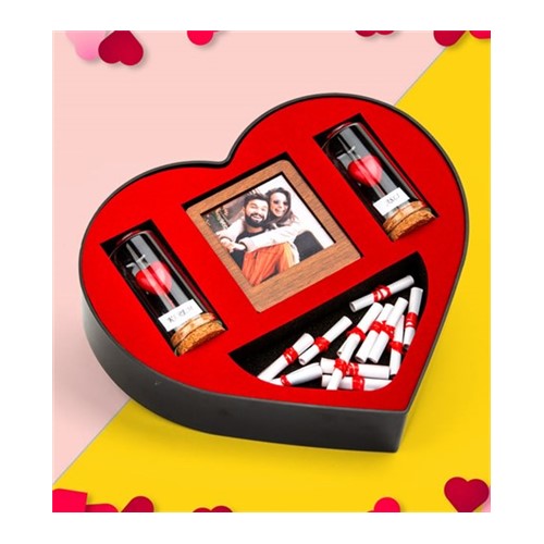 Çiftlere Özel Aşk Tüpleri,Fotoğraflı Çerçeve Ve Sevgili Mektupları