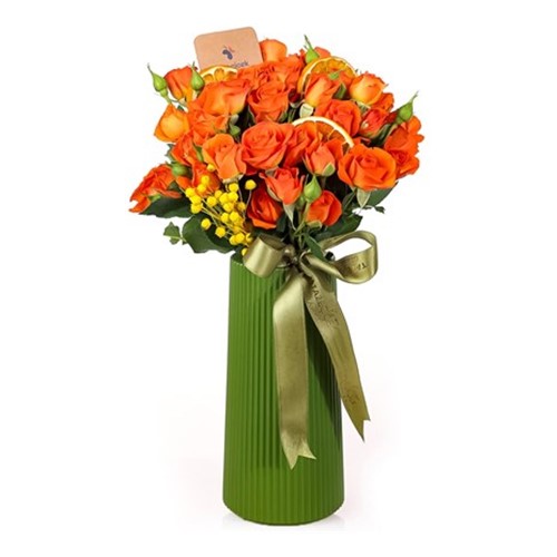 Dazzling Orange Love