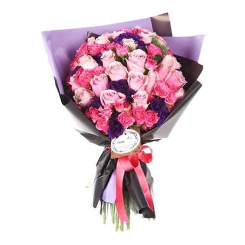 Floral Embrace 59 Mix Gül Buketi