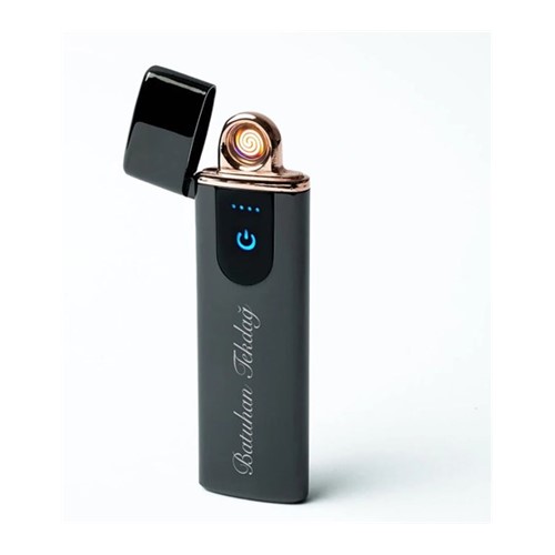 Kişiye Özel İsim Baskılı Dokunmatik Ekranlı Şarjlı Çakmak