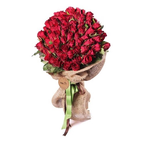 Love - 101 Kırmızı Gül Buketi
