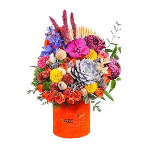 Luxury Velvet Orange Box