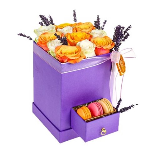 Orange+Or+White+Box+Makaron