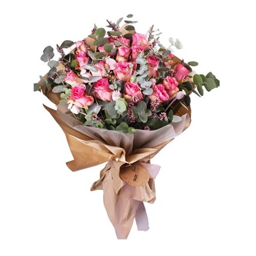 Pink Design- Pembe Gül Buketi