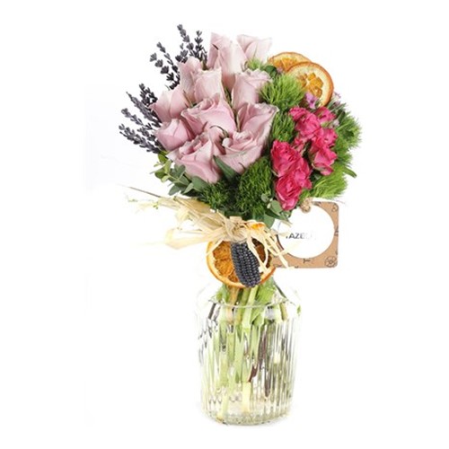 Lilly Apple Vazoda Çiçek