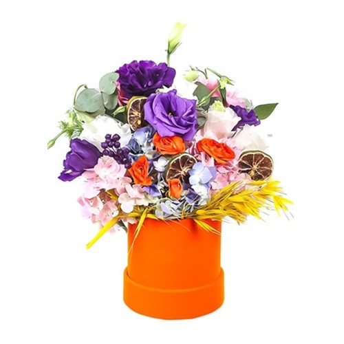 Radiance in Bloom Basket